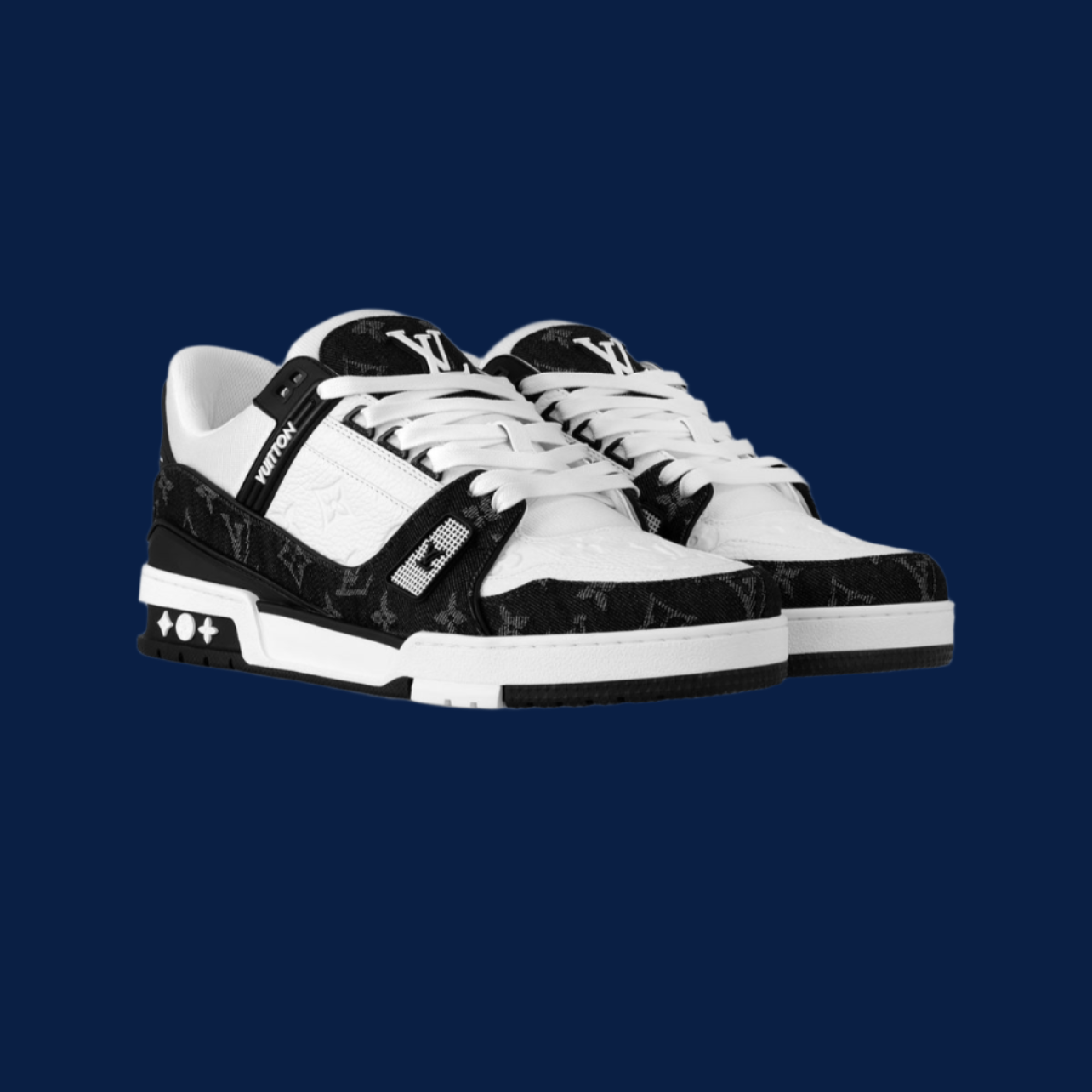 Black Trainer Sneakers