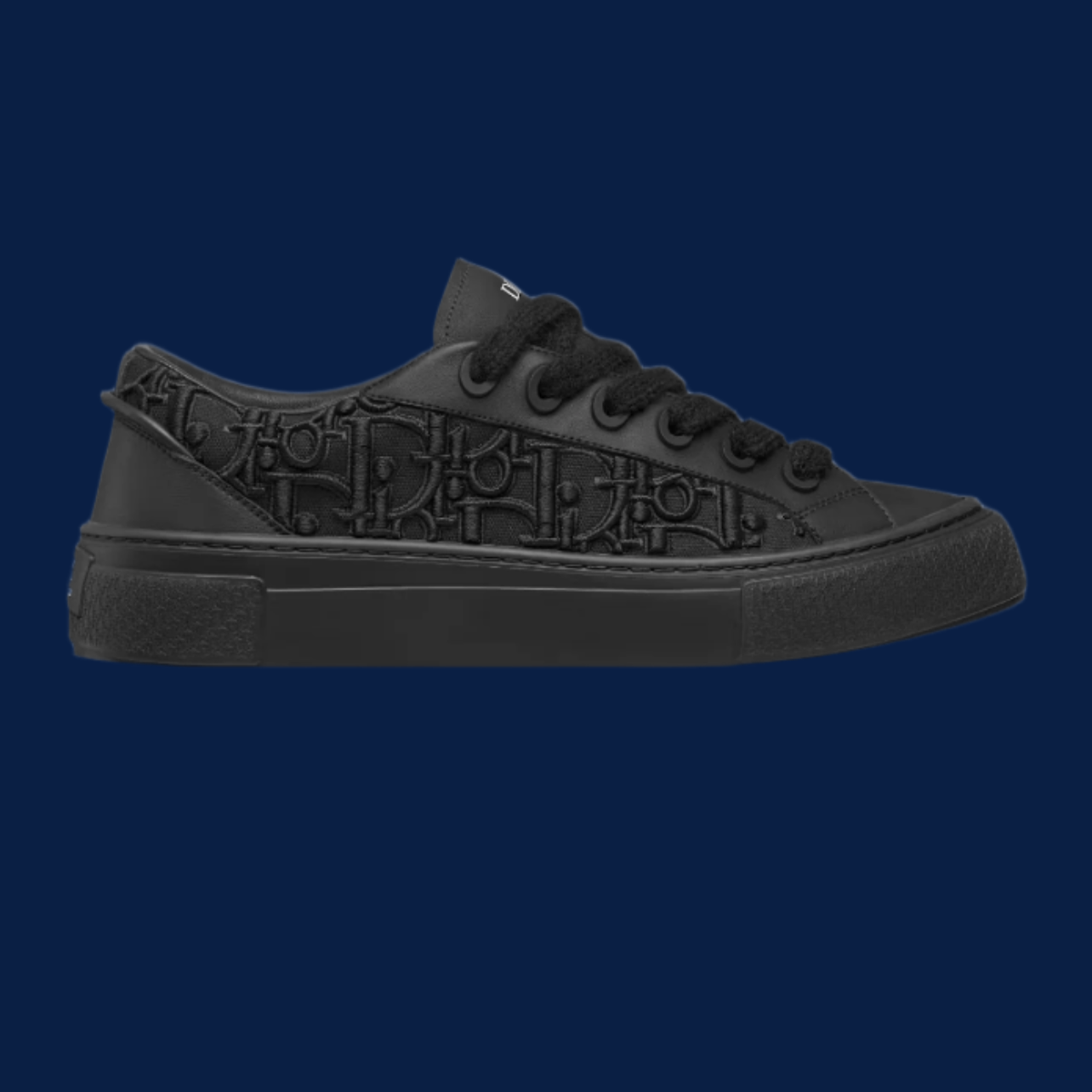 Black B33-Inspired Low Top Sneakers