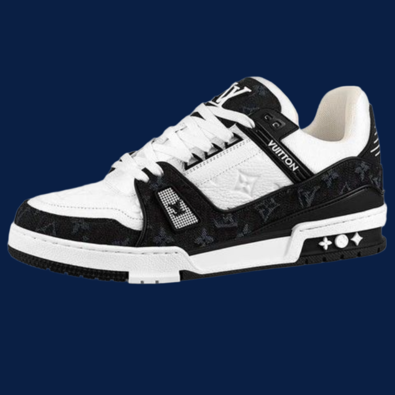 Black Trainer Sneakers