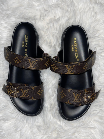 Louis Vuitton Bom Dia Flat Comfort Mule