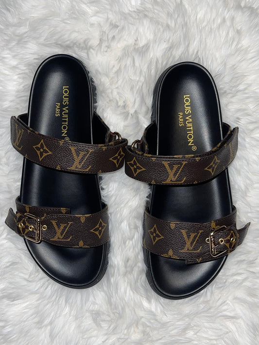 Louis Vuitton Bom Dia Flat Comfort Mule